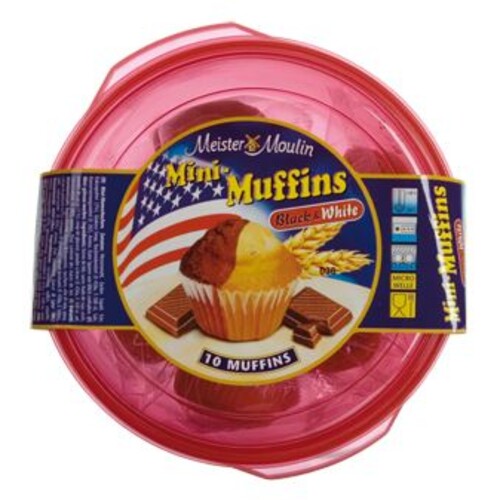 Mini Muffins Black&White Dóza 250 g