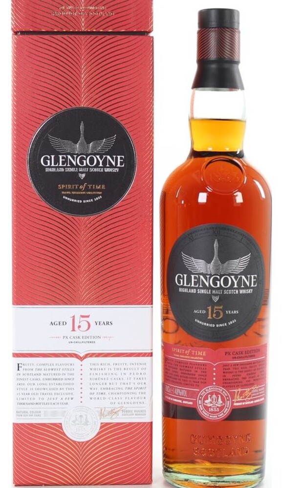 Glengoyne Spirit of Time 15y 48% 0,7 l (karton)