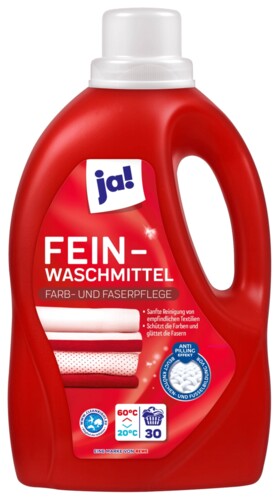 JA! Feinwaschmittel Color 1,5 l