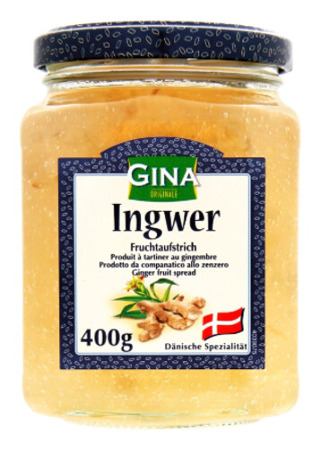 Gina Jam Ingwer 400 g