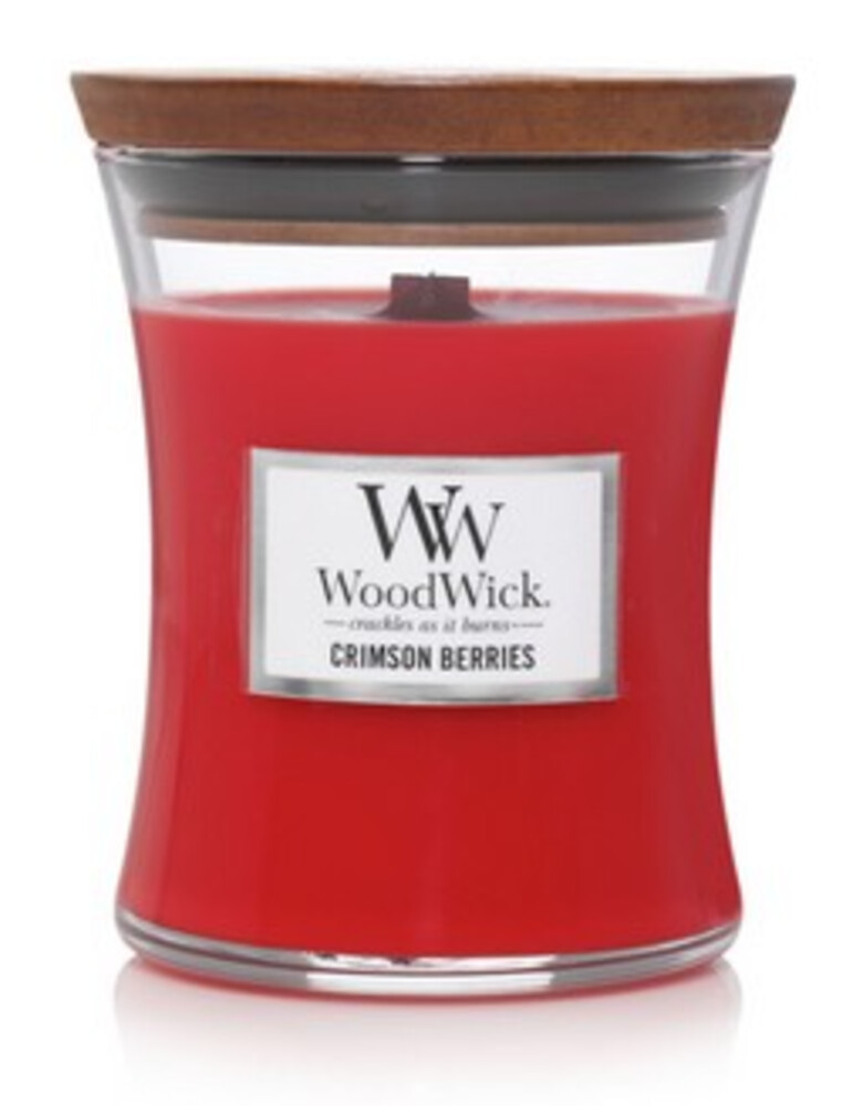 Woodwick Svíčka Váza Střední Crimson Berrie  275g