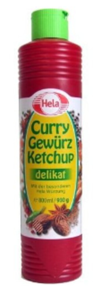 Hela Curry Ketchup Delikat 800 ml