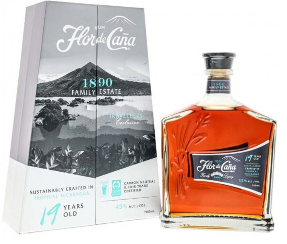 Flor De Caňa 19Y  45% 0,7 l (karton)