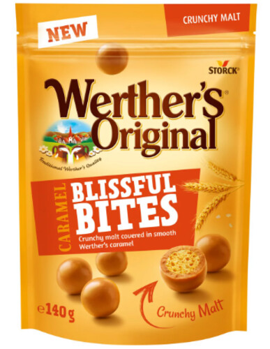Werther’s Original Blissful Bites Crunchy Malt 140 g