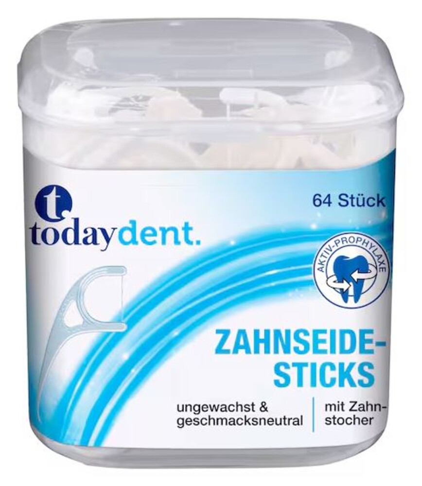 Today Dent Zahnseide Sticks 64 Stück