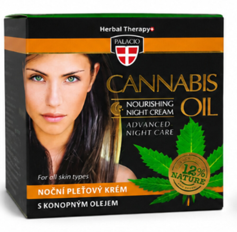 Palacio Cannabis Oil Noční krém 50 ml