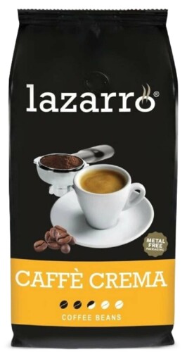Lazarro Caffé Crema zrnková káva 1 kg