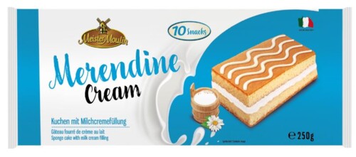 Meister Moulin Merendine Kuchenschnitten Milchcream 250 g
