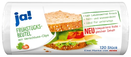 Yeah! Frühstücksbeutel 120 Stück