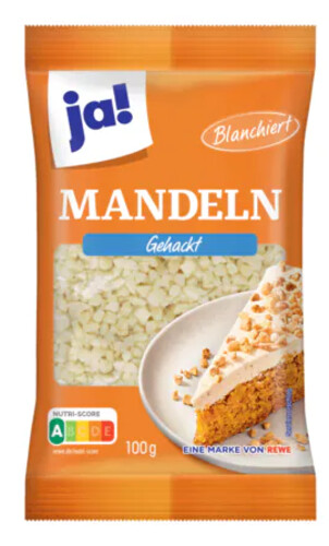 Ja! Mandeln Gehackt 100 g 
