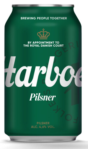 Harboe Pilsner 4,6% 0,33 l plech