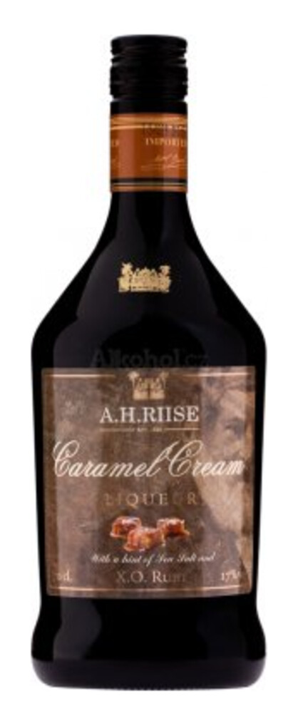 A.H.Riise Salted Caramel 17% 0,7 l (holá láhev)