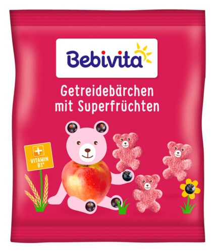Bebivita Getreidebärchen mit Superfrüchten