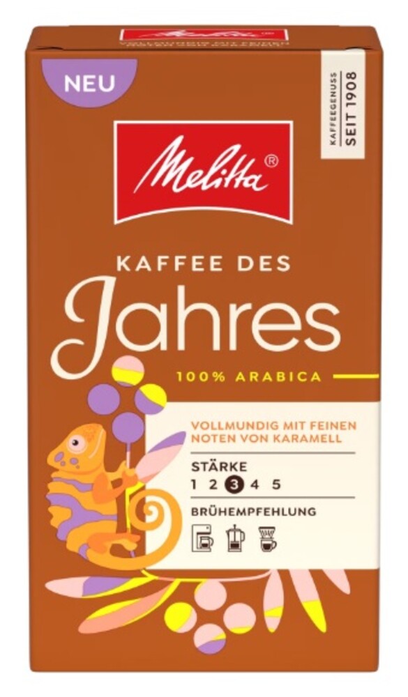Melitta Kaffee Des Jahres mletá káva  500 g