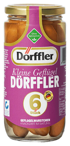 Dörffler Kleine  Geflügel Würstchen 380 g