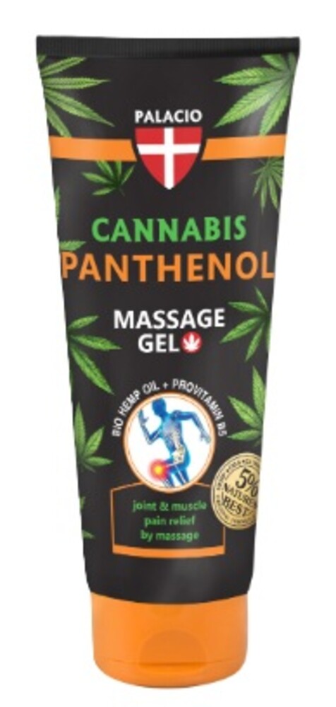 Palacio Cannabis Panthenol masážní gel 200 ml