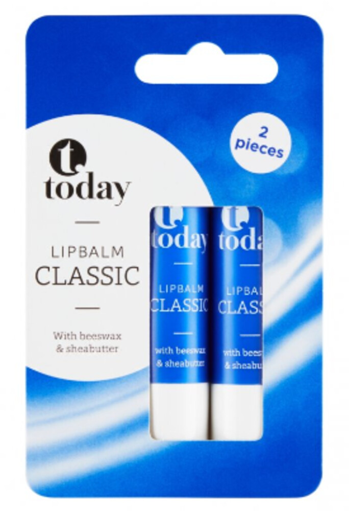 Today Lippenpflege Classic 2x4,8g