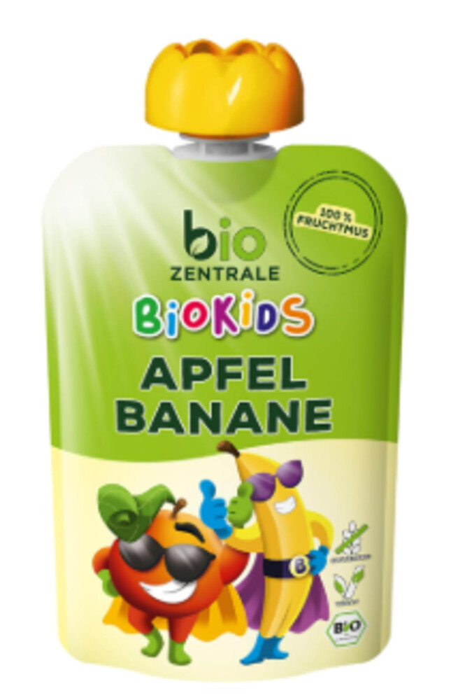 Bio Kids Fruchtmus Apfel Banane 90 g