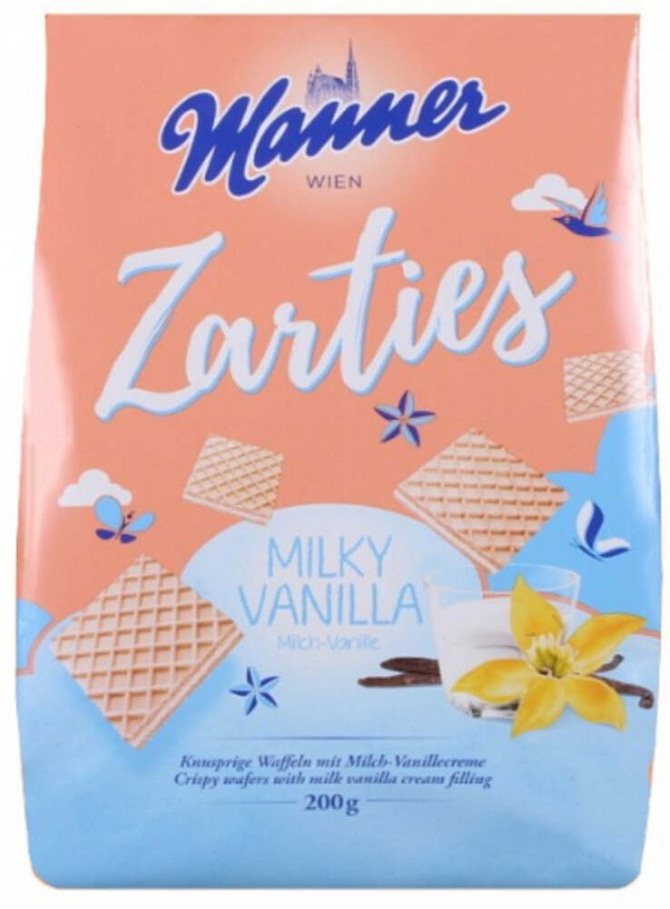 Manner Zarties Milky Vanilla 200 g