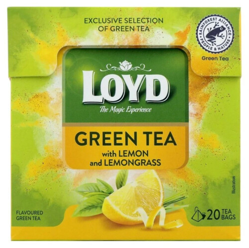 Loyd Green Lemon Lemongrass 20 x 1,5 g