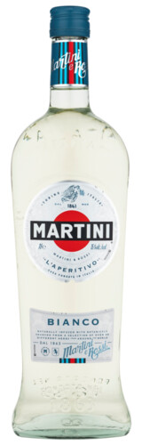 Martini Bianco 15% 1 l (holá láhev)
