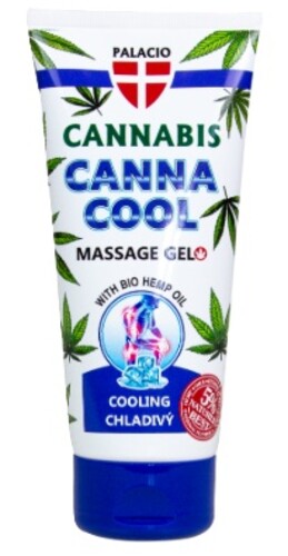 Palacio Canna Cool masážní gel chladivý 200 ml