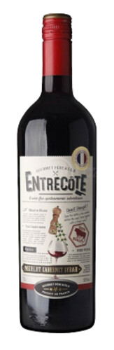 Entrecote  Merlot Cabernet 14% 0,75 l (holá láhev)