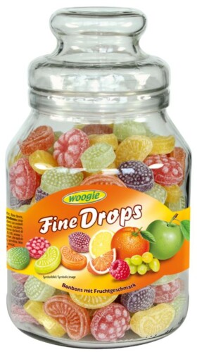 Woogie Fine Drops Fruchtgeschmack 966 g