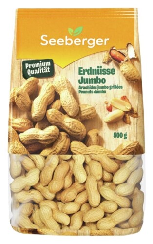 Seeberger Erdnüsse Jumbo 500 g