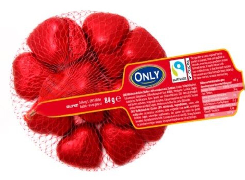 Only Mléčná čokoláda v síťce 85 g
