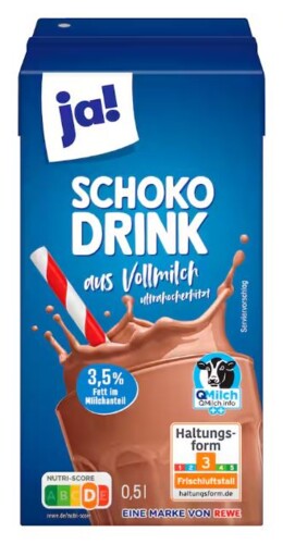 Ja! Schokodrink 3,5% 0,5 l