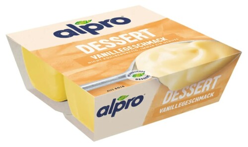 Alpro Dessert Vanillegeschmack 4 x 125 g