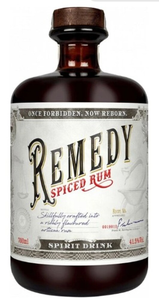 Remedy Spiced Rum 41,5% 0,7 l (holá láhev)