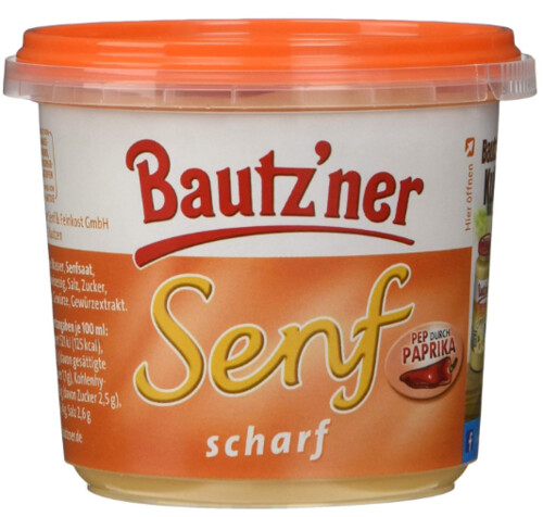 Bautzner Senf Scharf 200 ml
