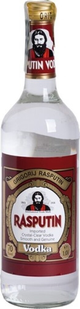 Vodka Rasputin 70% 1 l (holá láhev)