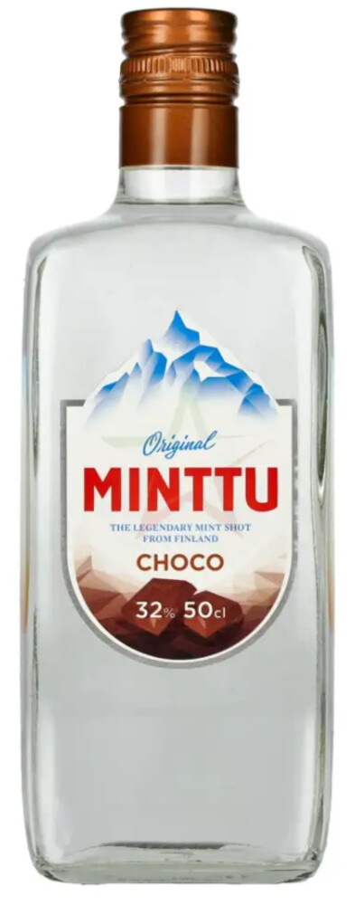 Minttu Choco 32% 0,5 l (holá láhev)
