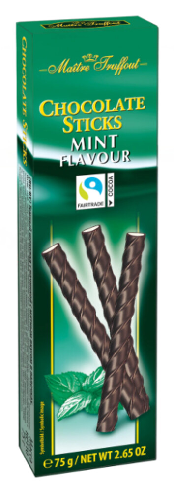 Maitre Truffout tyčinky máta 75 g