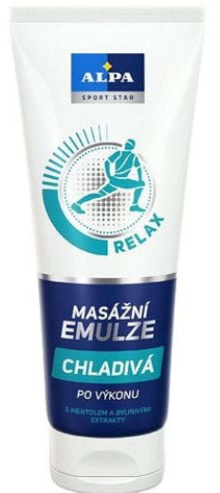 Alpa Masážní Emulze Chladivá 210 ml