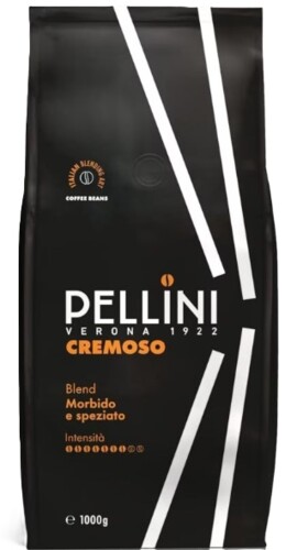 Pellini No.9 Cremoso zrnková káva 1 kg