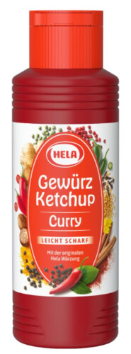Hela Curry Gewürzketchup Scharf 300 ml