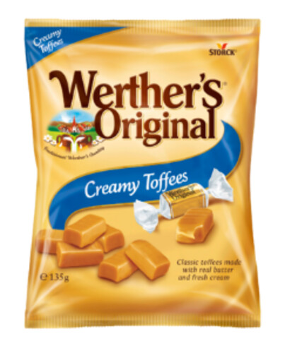 Werther’s Original Creamy Toffees 135 g