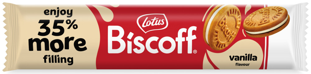 Lotus Biscoff karamelové sušenky s vanilkovou náplní 154 g