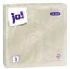 Ja! Servietten Champagner 30ks  33x33cm