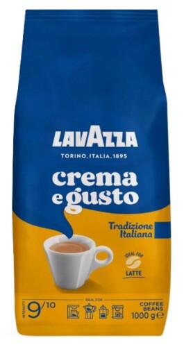 Lavazza Crema E Gusto Tradizione zrnková káva 1kg