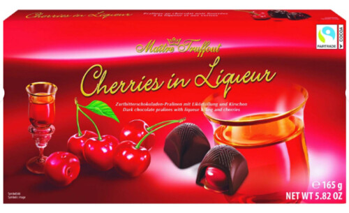 Maitre Truffout Cherries In Liqueur 165 g