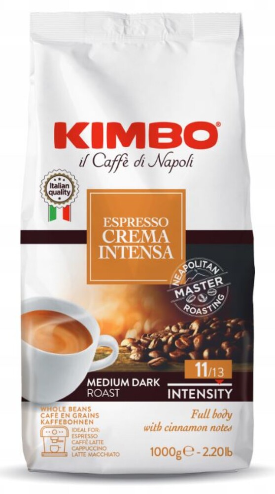 Kimbo Espresso Crema Intensa zrnková káva 1 kg