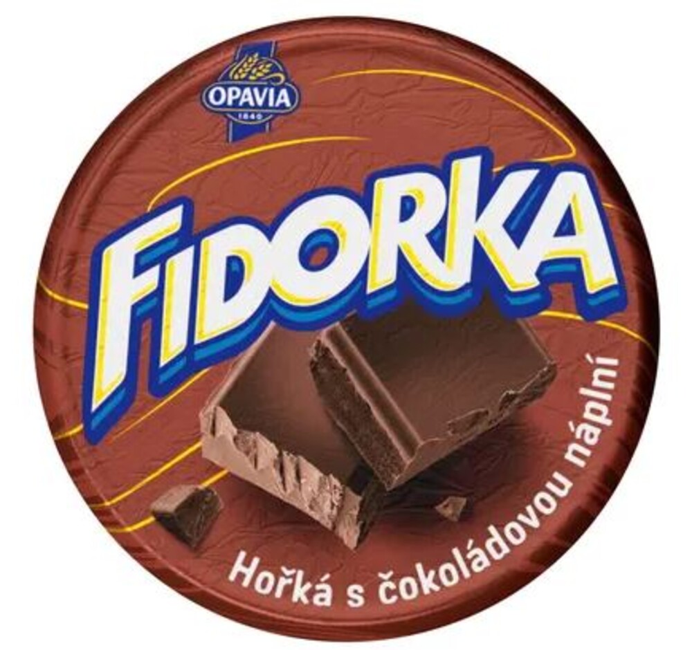 Opavia Fidorka hořká s čokoládou 30 g