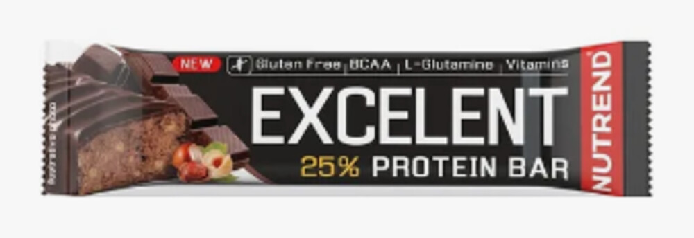Nutrend Excelent Protein Bar čokoláda + oříšky 85 g