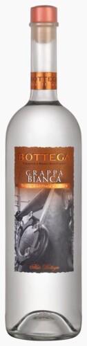 Bottega Grappa Bianca 43% 1 l (holá láhev)