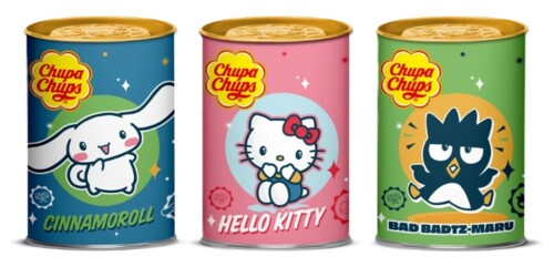 Chupa Chups lízátka plechovka 144 g